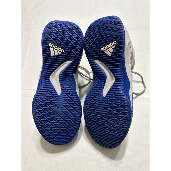 Adidas Men’s Infiltrate Basketball Shoes Ball 365 8.5 Blue Gray White - Picture 11 of 14